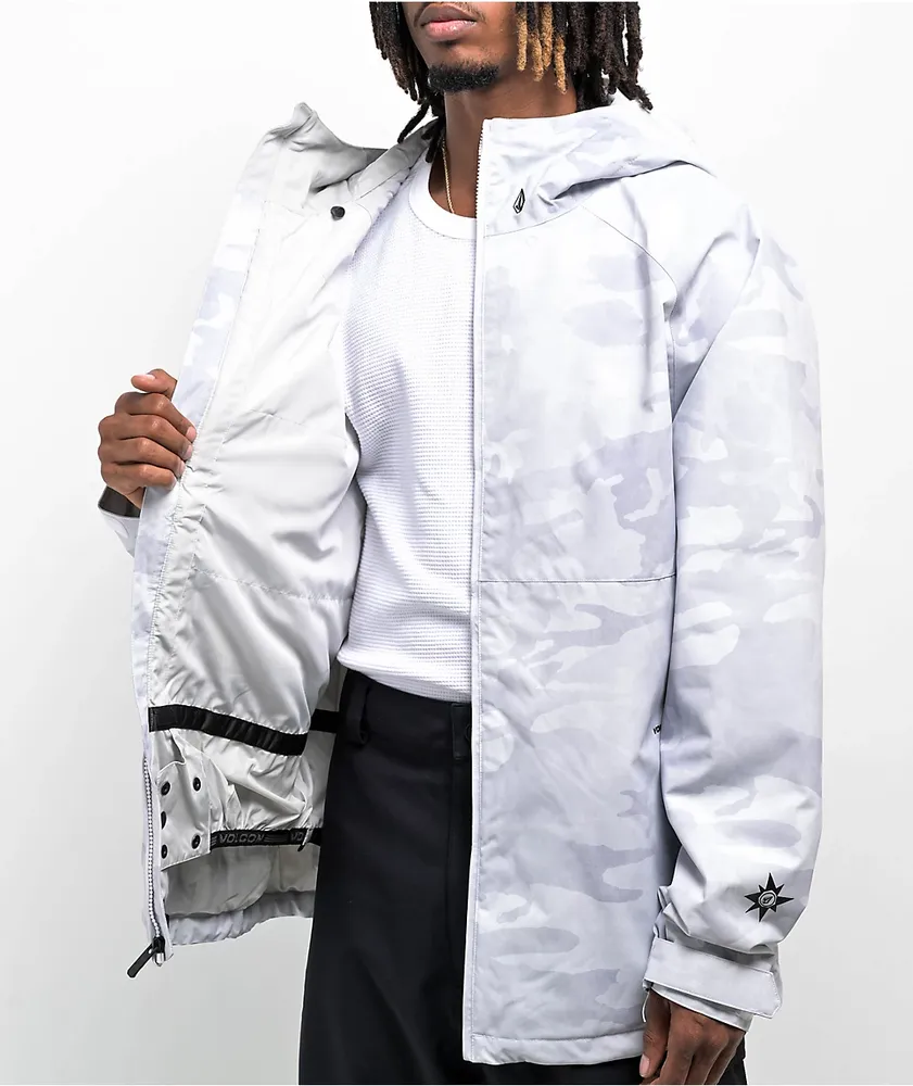 Nike white camo best sale jacket