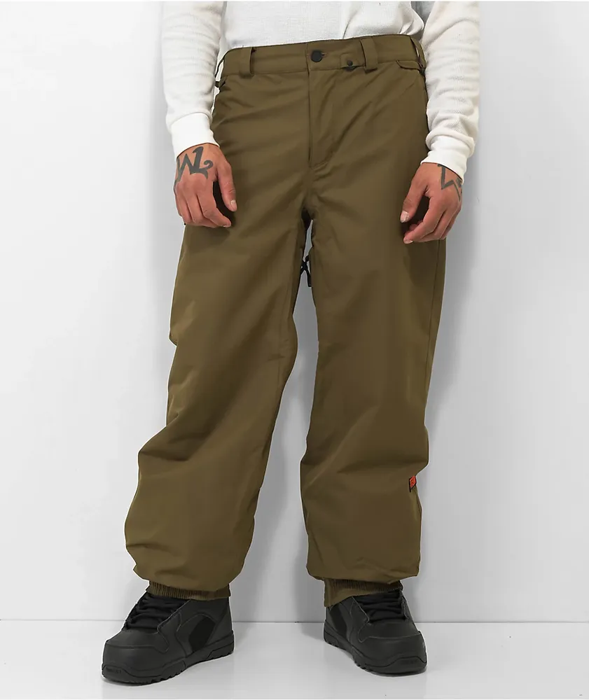Volcom Arthur Brown Snowboard Pants 2023 Hamilton Place