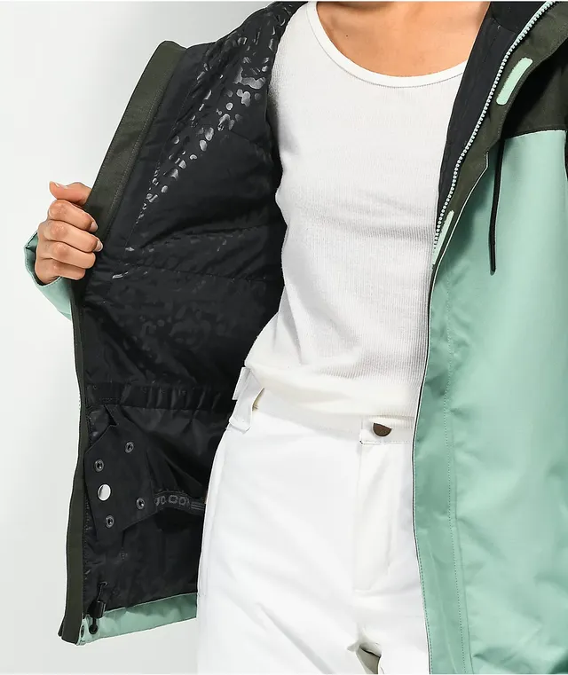 Mint green snowboard best sale jacket