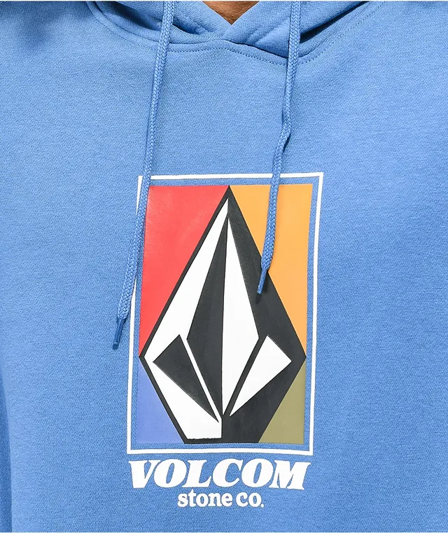 Volcom best sale blue hoodie