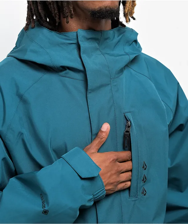Volcom Dua Gore Tex Blue Snowboard Jacket CoolSprings Galleria