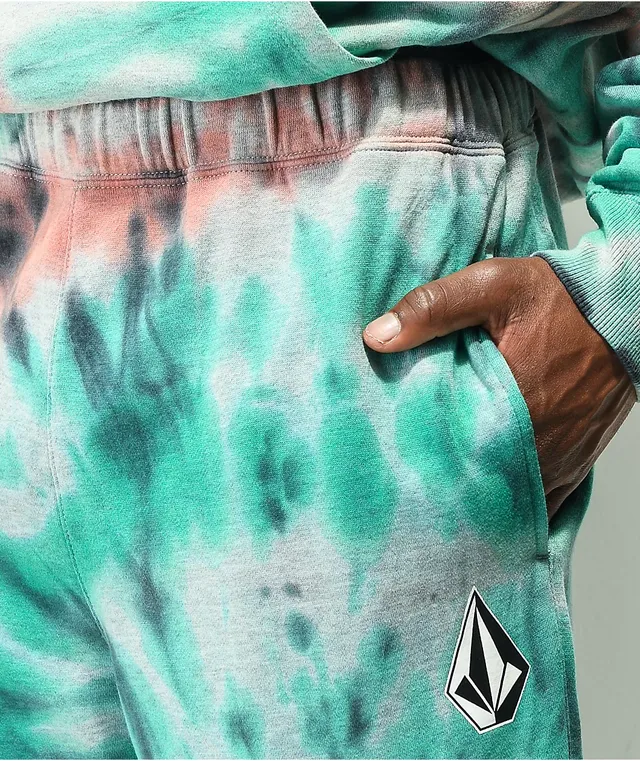 Volcom tie dye sweatpants deals