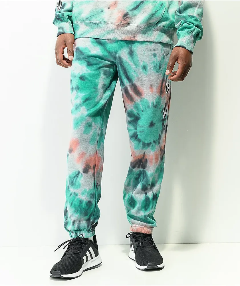 Volcom tie top dye sweatpants
