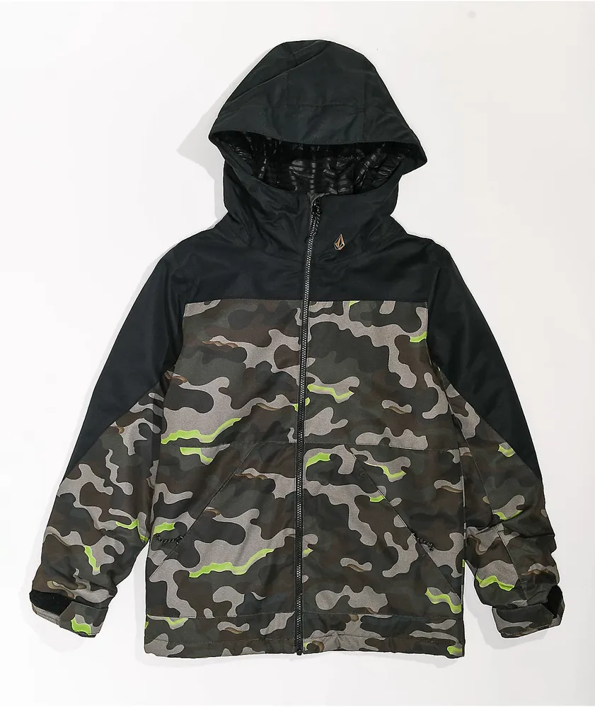 Volcom camo snowboard jacket outlet