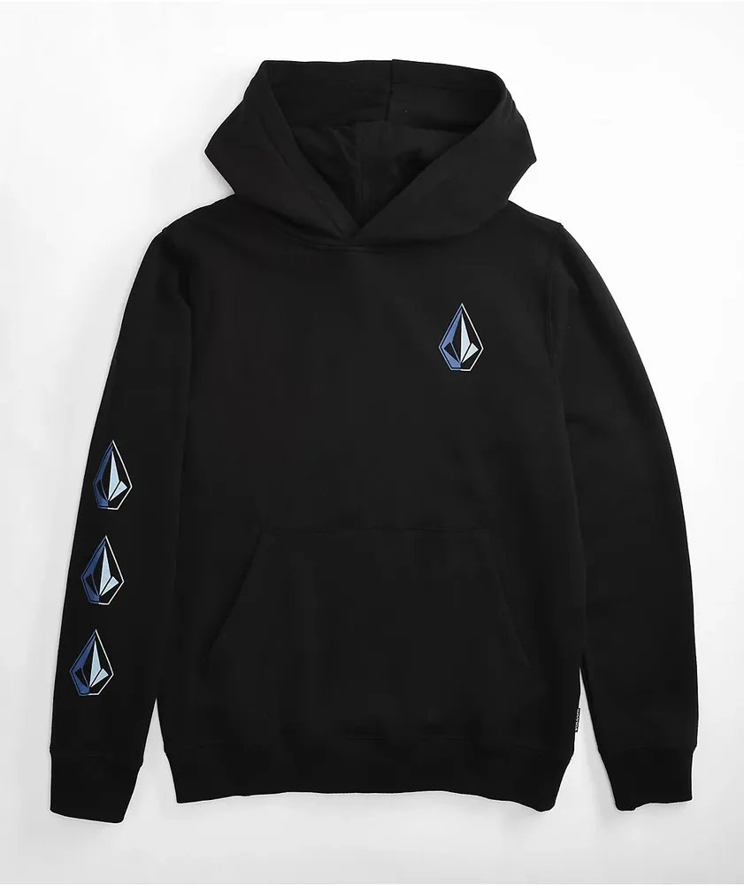 Volcom black top hoodie