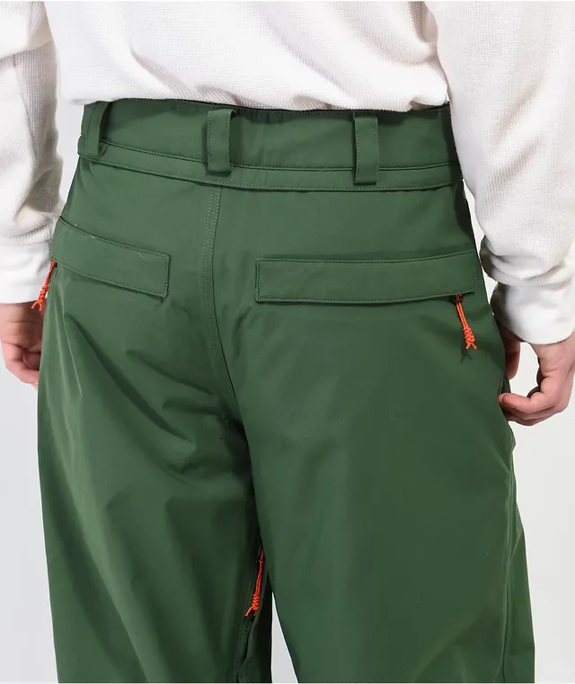 Dark green snowboard pants on sale