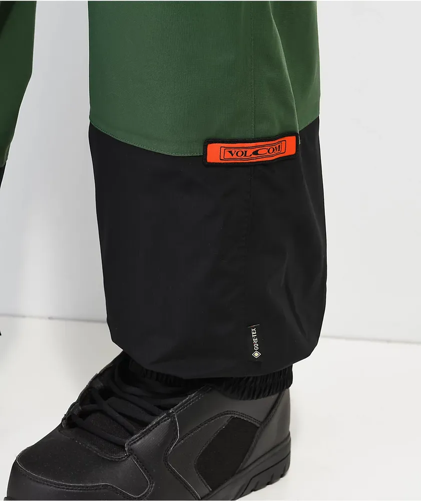 Volcom Longo Gore-Tex Green Snowboard Pants | MainPlace Mall