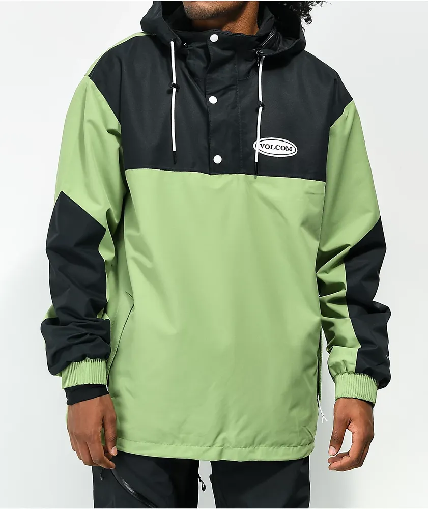 Volcom Longo Green 10K Anorak Snowboard Jacket | Hamilton Place