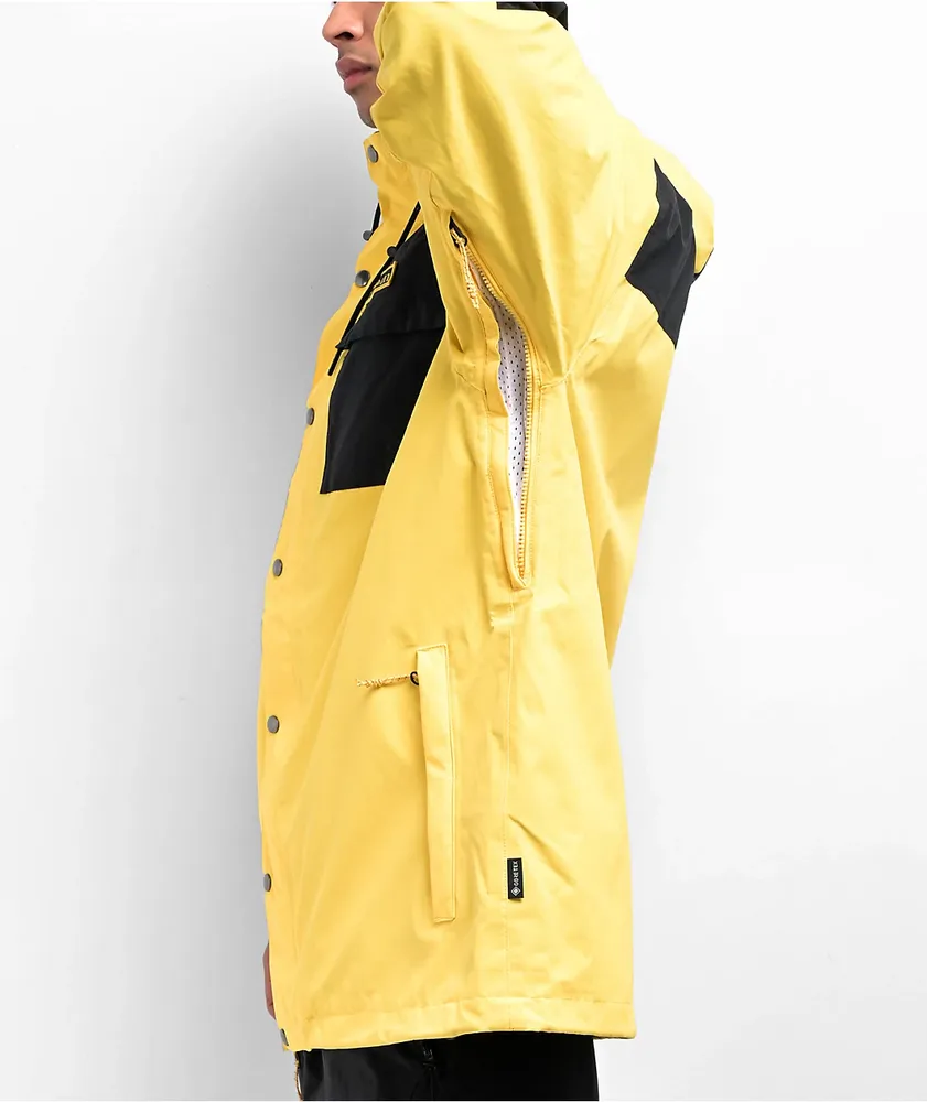 Volcom yellow snowboard store jacket