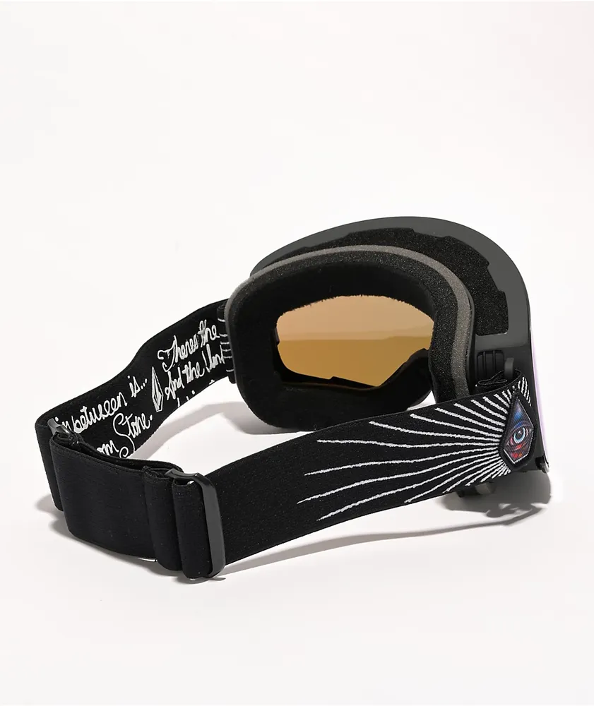 スキー・スノーボードアクセサリー VOLCOM Odyssey Jamie Lynn + Blue Chrome Volcom Odyssey Jamie Lynn Blue Chrome Snowboard Goggles 2023