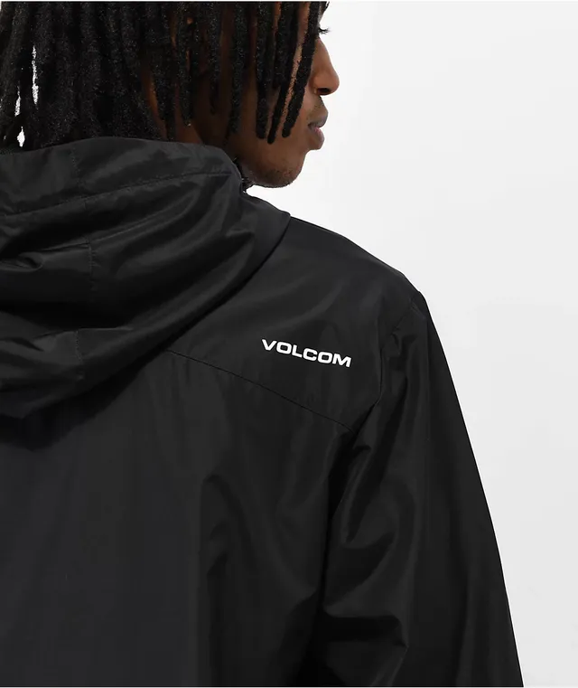 Black windbreaker store zumiez