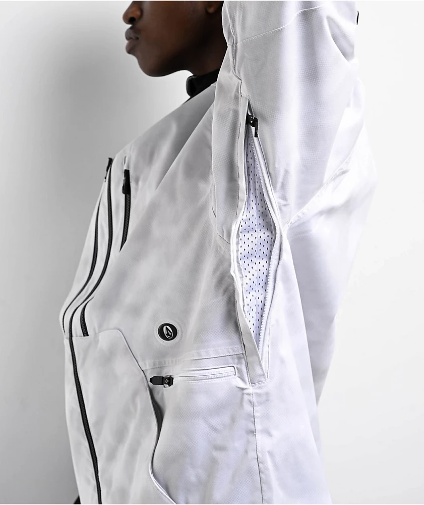 Volcom V.Co WFO White Camo 15k Snowboard Jacket | Arden Fair
