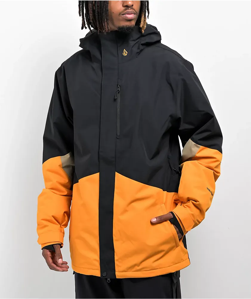 Gold snowboard jacket shop