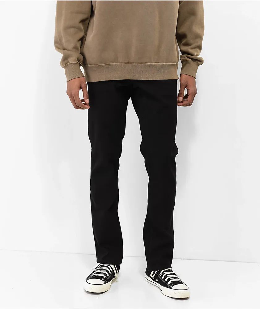Volcom Vorta Black Denim Jeans CoolSprings Galleria