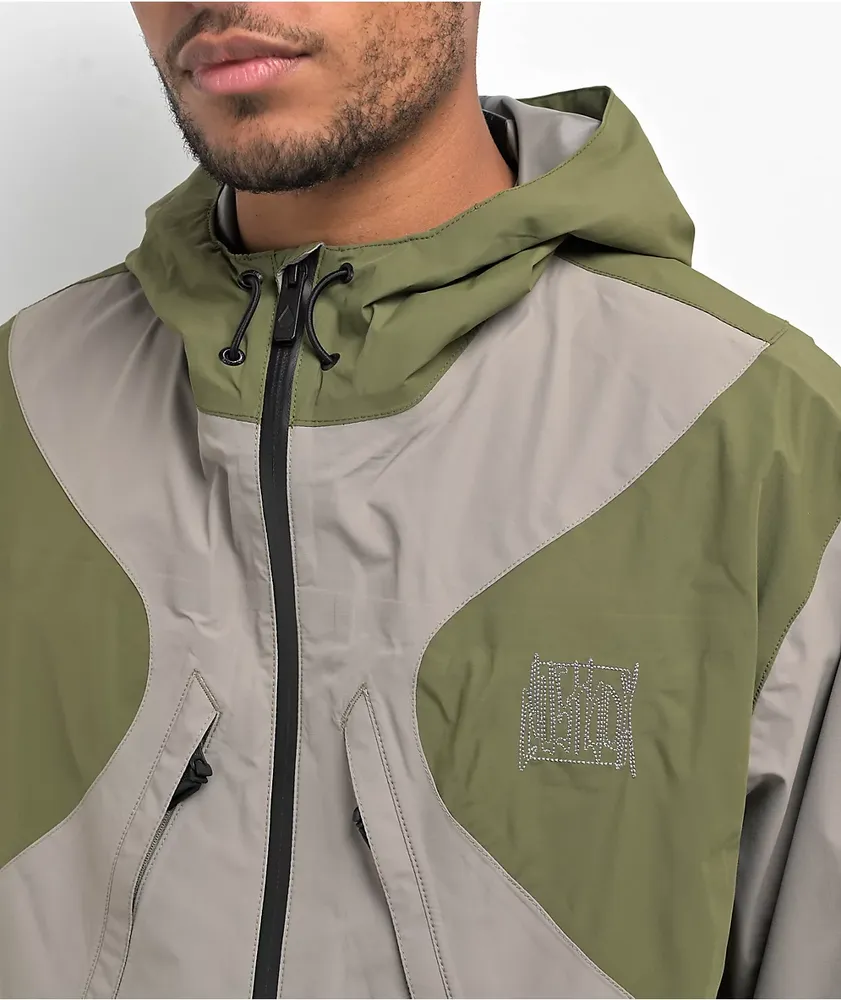 Volcom x Dustbox Feel Too Good Gore-Tex Green Windbreaker