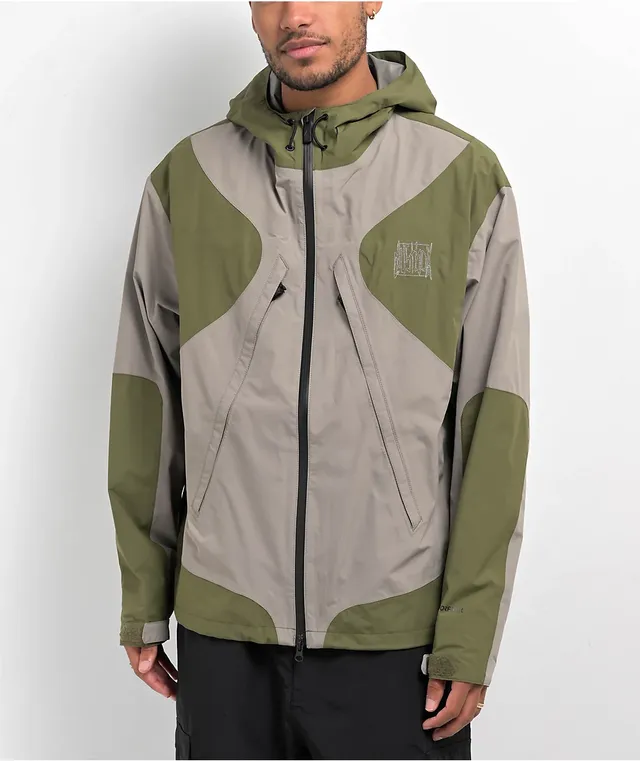 Volcom x Dustbox Feel Too Good Gore Tex Green Windbreaker Jacket