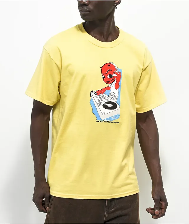 WKND DJ Yellow T-Shirt | Arden Fair