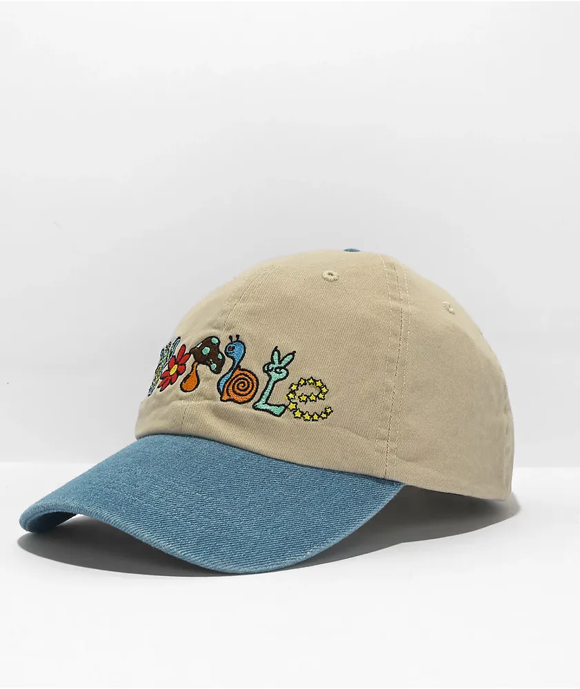 Tan strapback hat best sale
