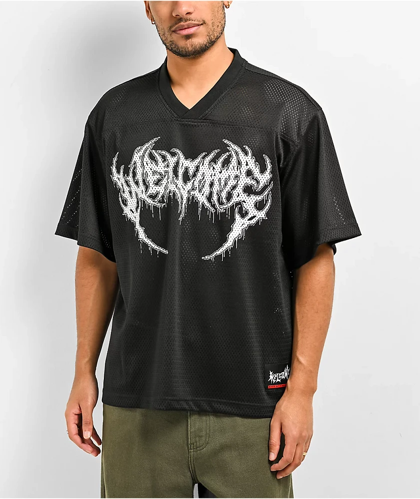 Welcome Blitz Black Football Jersey | MainPlace Mall