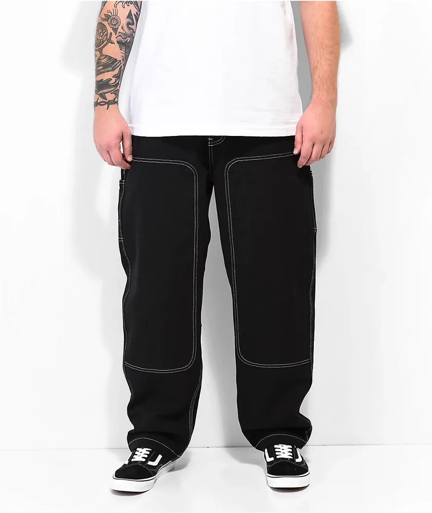 Welcome Brace Black Carpenter Pants | Arden Fair