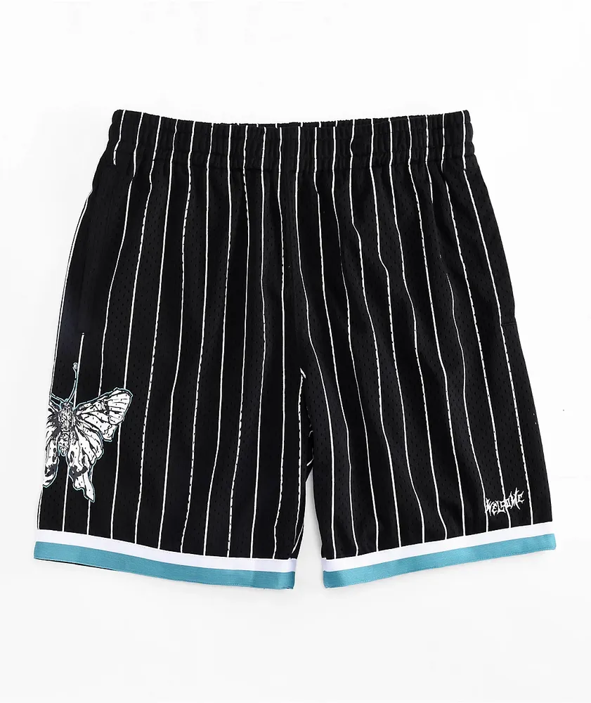 Black mesh basketball shorts 2025