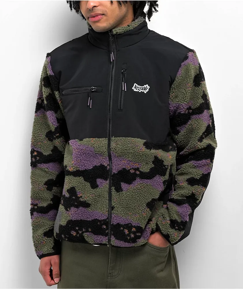 Sherpa zip sweatshirt sales