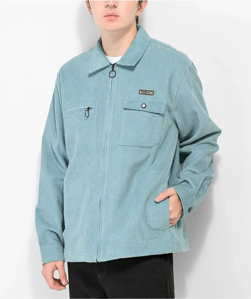 Corduroy discount zip jacket