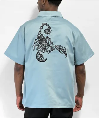 Welcome Bapholit Black Short Sleeve Work Shirt | Zumiez