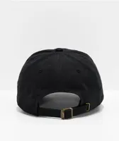 Welcome Scrawl Peached Black Strapback Hat at Hamilton Place in ...