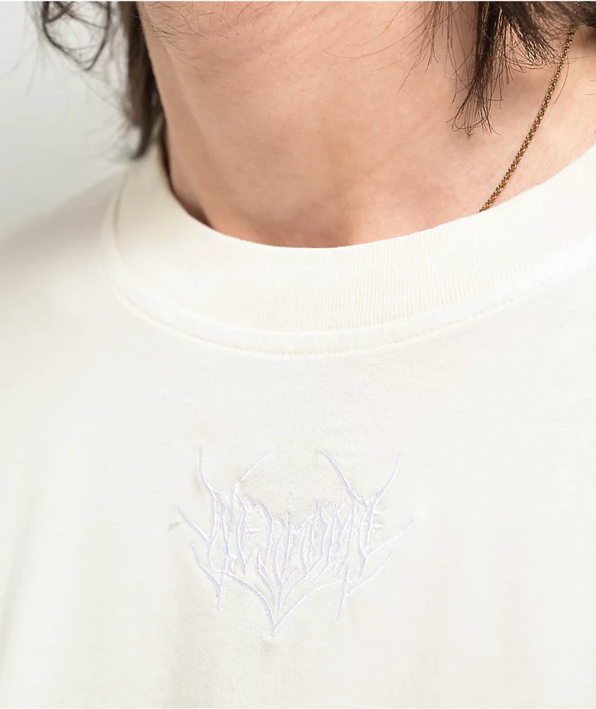 Welcome Shard Cream 2fer Thermal Long Sleeve T-Shirt | MainPlace Mall