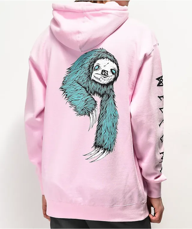 Welcome Sloth Pink Hoodie MainPlace Mall