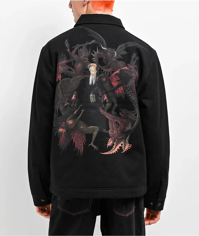Hell pit hooded coach jacket new arrivals