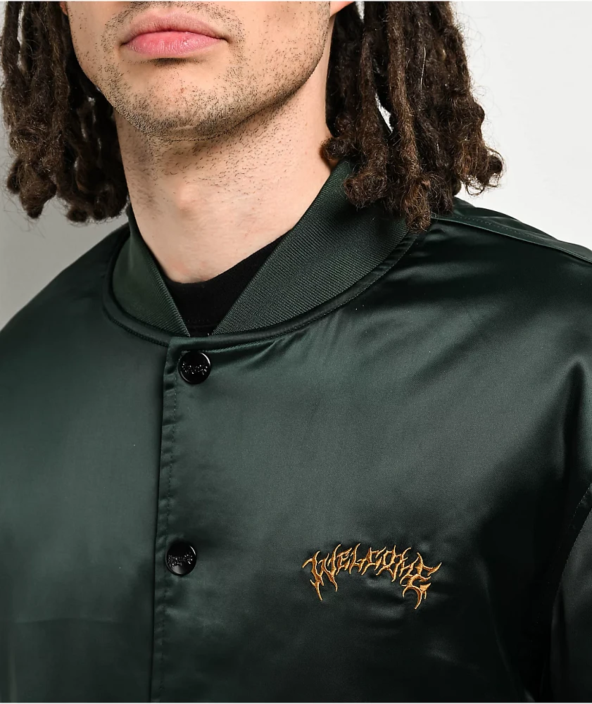 Welcome Venom Dark Green Bomber Jacket at Foxvalley Mall in Aurora, IL