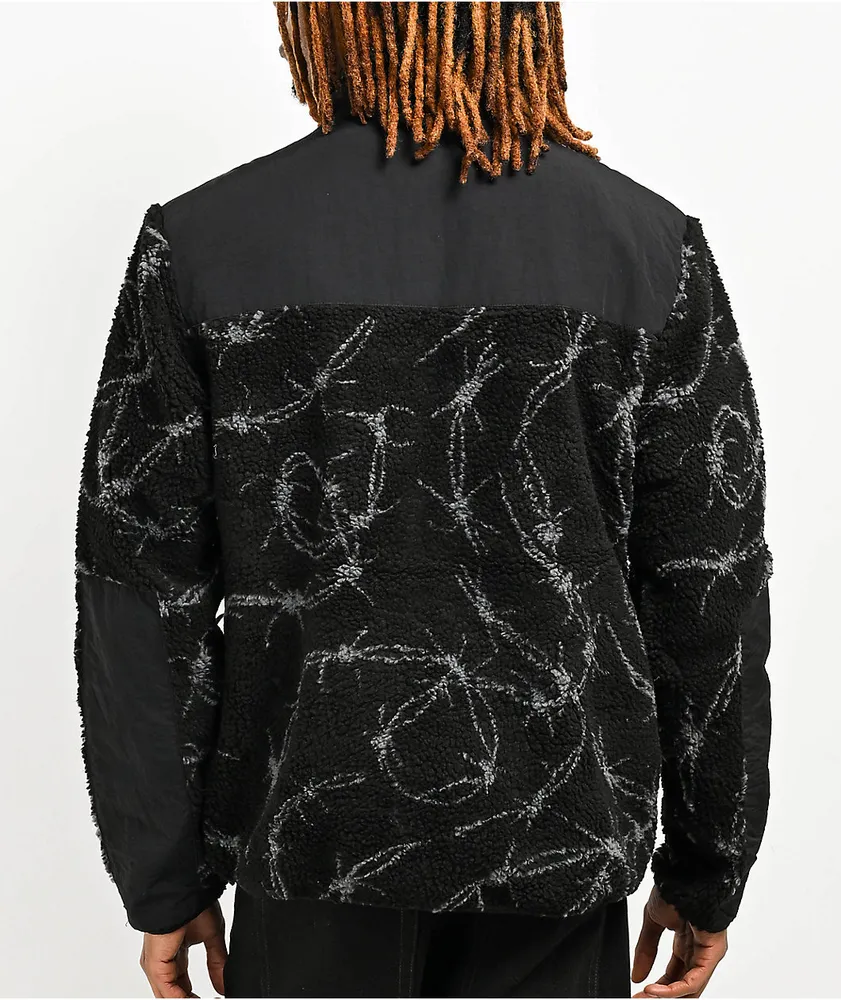 Welcome Wire Black Sherpa Jacket | Connecticut Post Mall