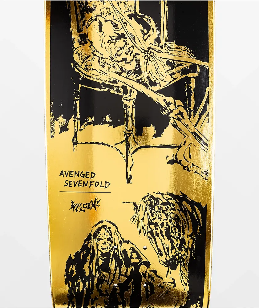 Welcome x Avenged Sevenfold Life is But a Dream 9.5 Skateboard