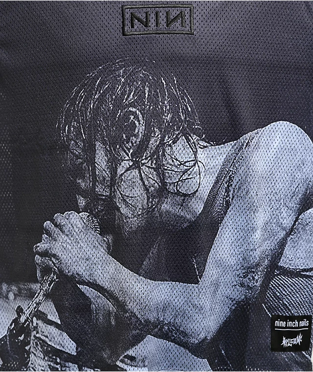 Welcome x Nine Inch Nails Closer Black Mesh Jersey | MainPlace Mall