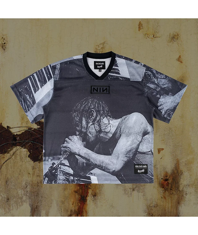 Welcome x Nine Inch Nails Closer Black Mesh Jersey | Dulles