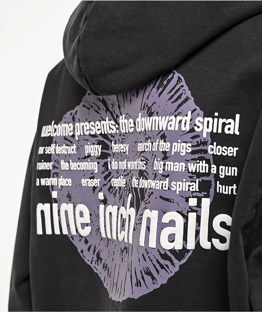 Welcome x Nine Inch Nails Eraser Black Hoodie | Arden Fair