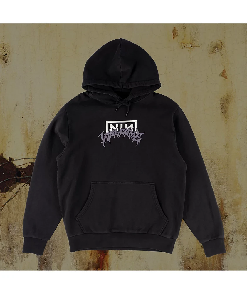 Welcome x Nine Inch Nails Eraser Black Hoodie | Arden Fair