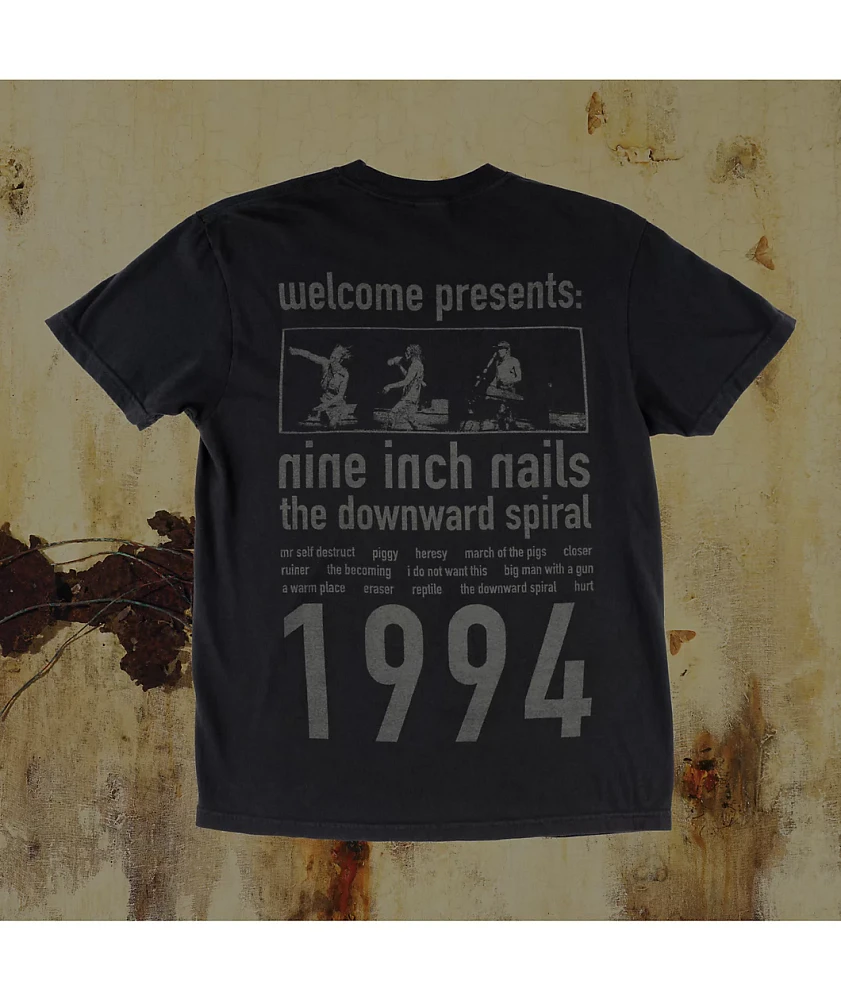 Welcome x Nine Inch Nails Hurt Black T-Shirt at Hamilton