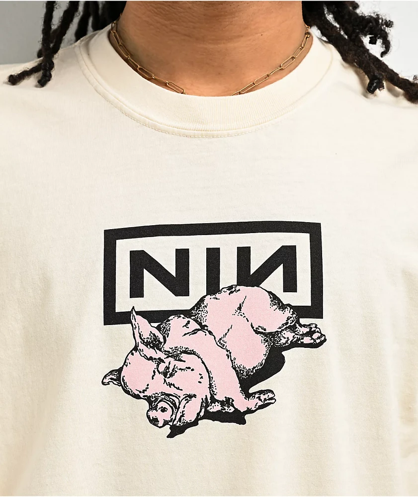 Welcome x Nine Inch Nails Piggy Bone T-Shirt | Coquitlam Centre