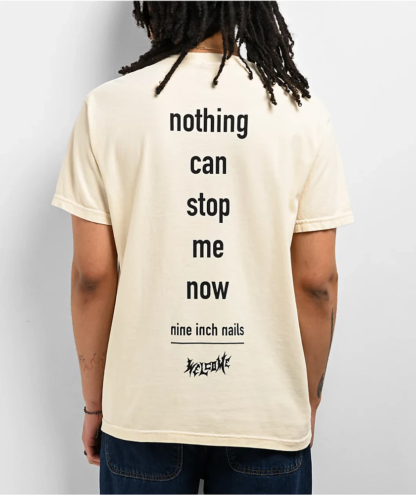 Welcome x Nine Inch Nails Piggy Bone T-Shirt | St. Laurent