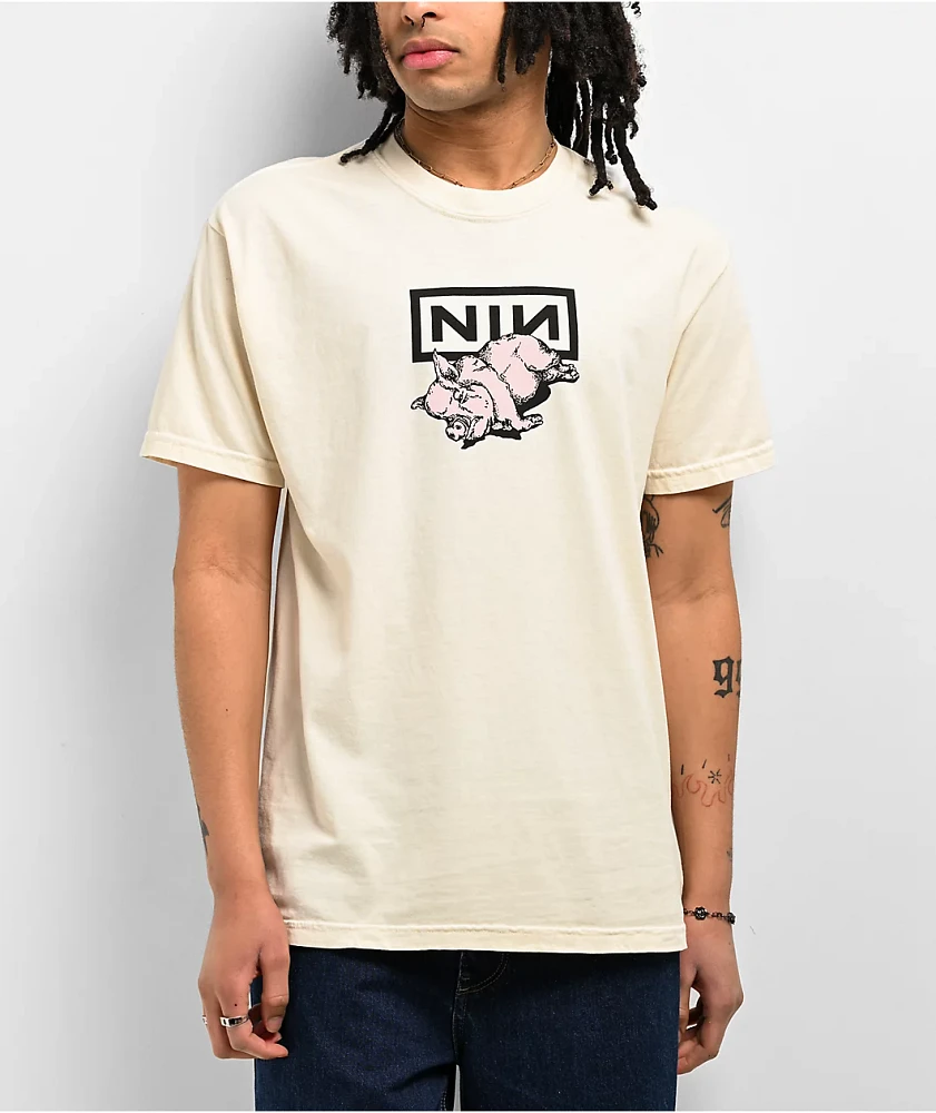 Welcome x Nine Inch Nails Piggy Bone T-Shirt | Liberty Center