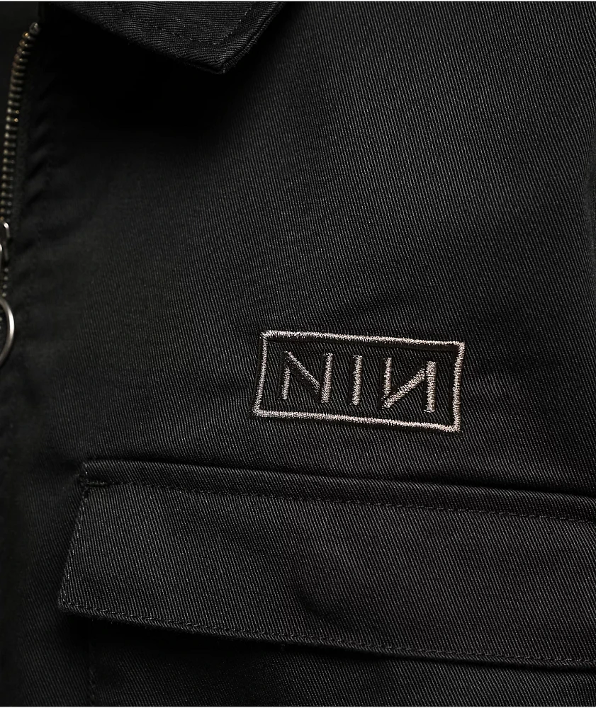 Welcome x Nine Inch Nails Ruiner Black Work Jacket | Arden Fair