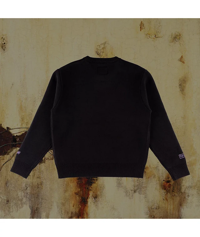 ROUND NECK М 黒 美品 AW22 Ennoy PULLOVER