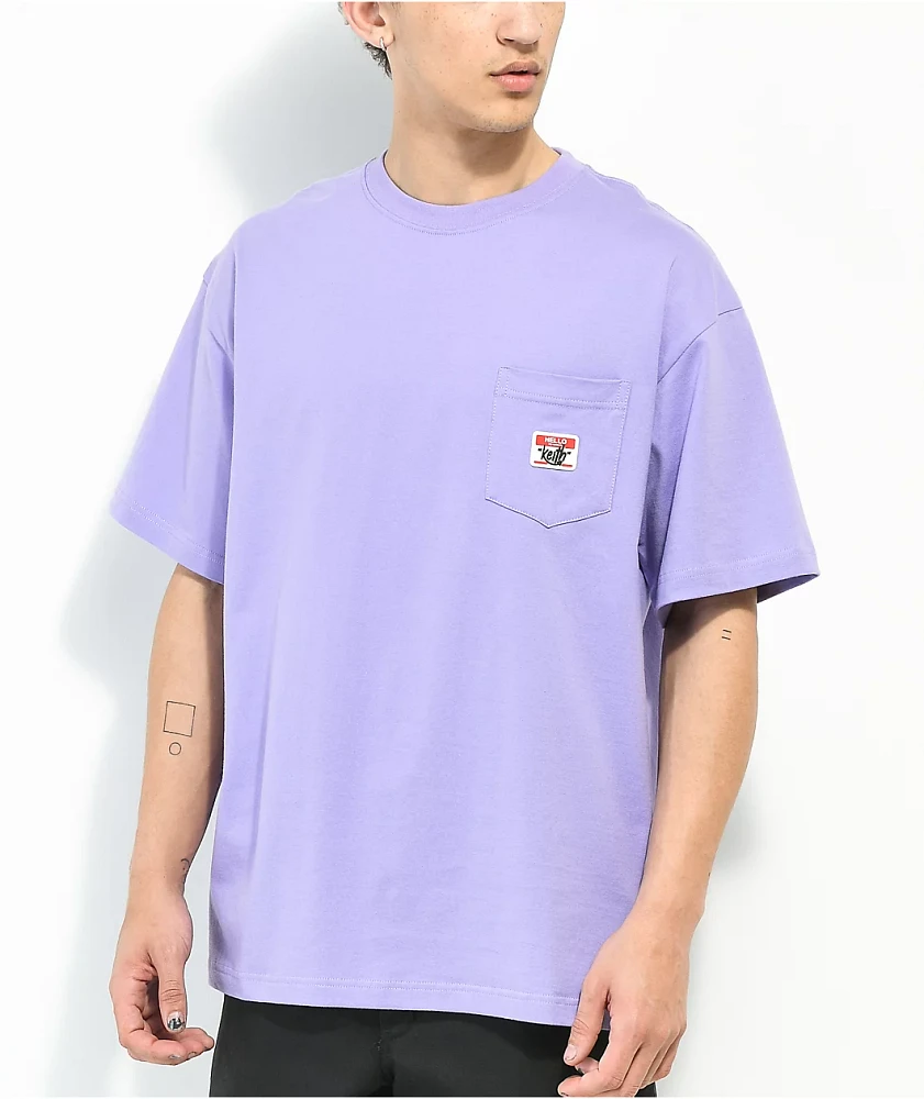XLARGE Keith Purple Pocket T-Shirt | MainPlace Mall