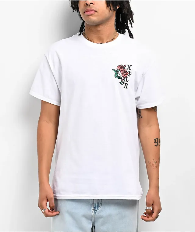 XPLR Grave White T Shirt Plaza Las Americas