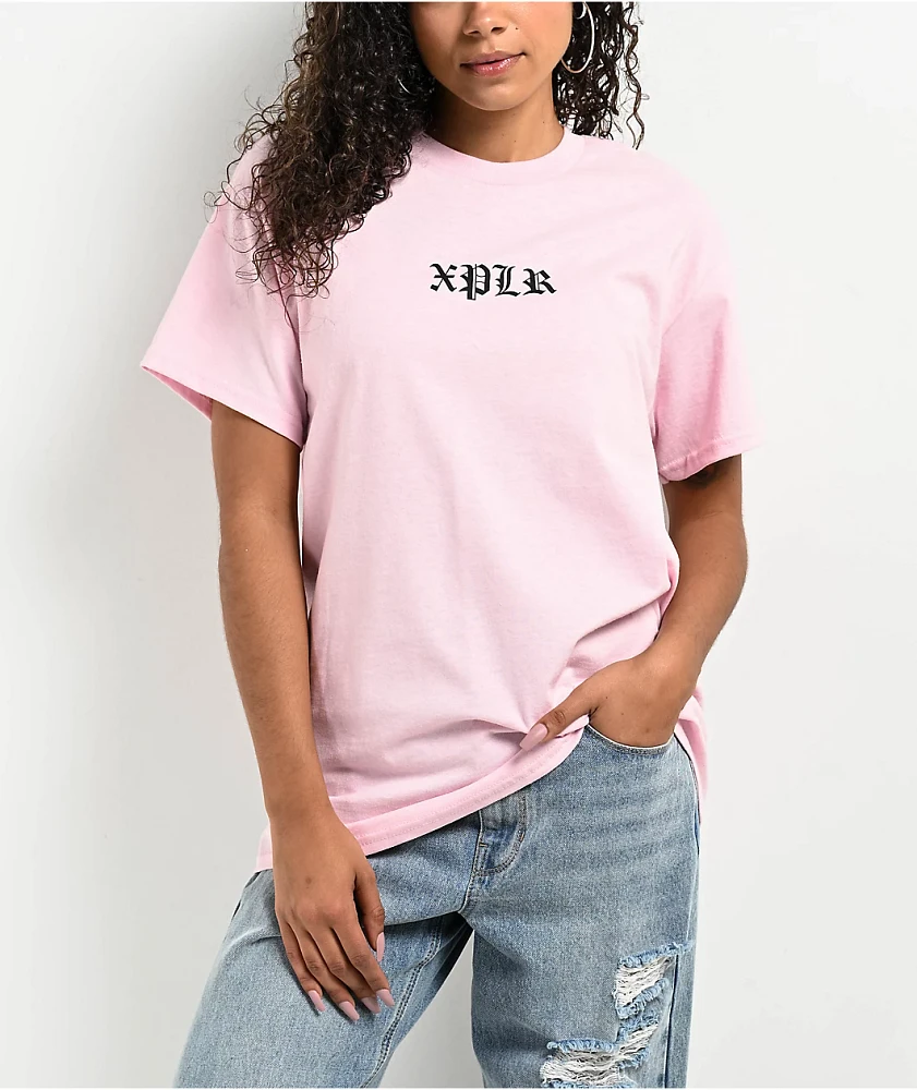 XPLR Rose Pentagram Pink T-Shirt | Dulles Town Center