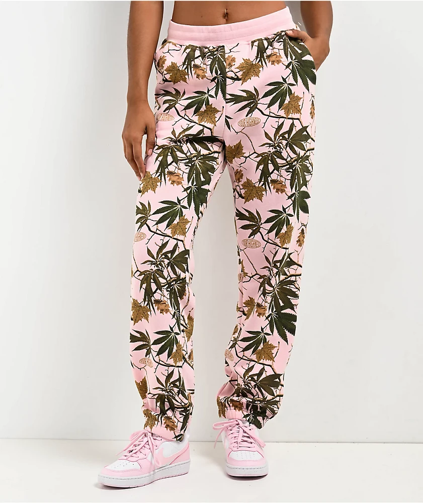 Your Highness Autumn Camo Pink Sweatpants | Arden Fair