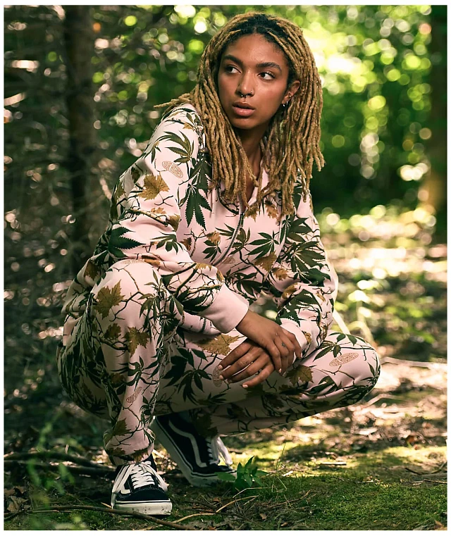 Your Highness Autumn Camo Pink Zip Hoodie | MainPlace Mall